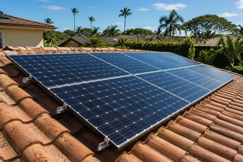 Installation de panneaux solaires à Île-d'Arz
